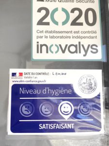 Certification européenne, et niveau d'hygiène